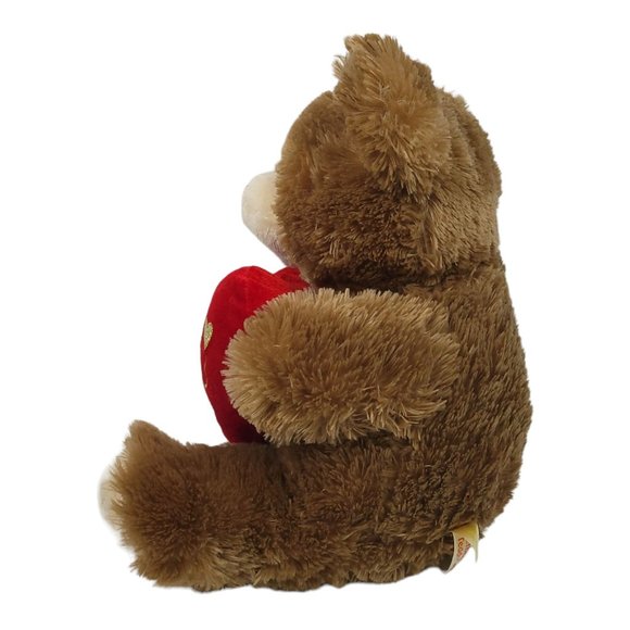Dan Dee 2019 Sweetheart Teddy Bear Plush 18" Stuffed Animal Toy I Love You Heart - Picture 5 of 11